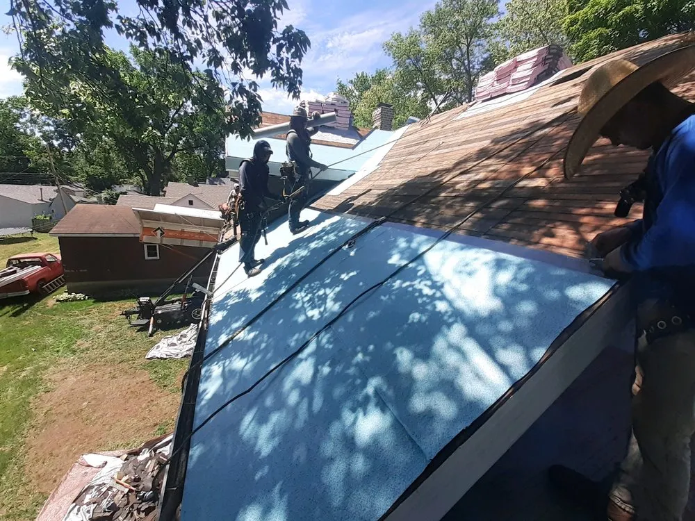 Slide of Jim's Roofing