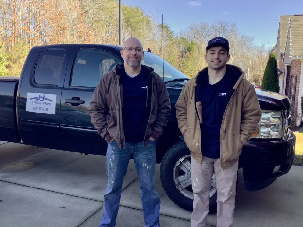 Slide of J&J Commercial Roofing