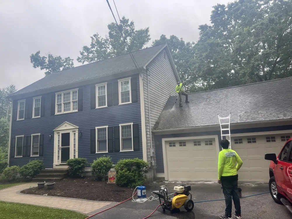 Slide of JJ Gutters And Power Washer