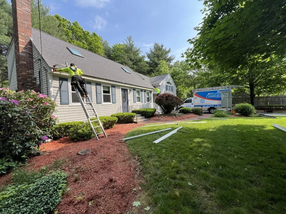 Slide of JJ Gutters And Power Washer