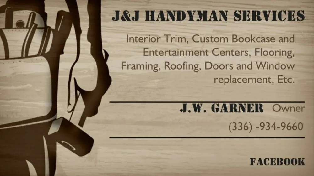 Slide of J&J Handyman Service