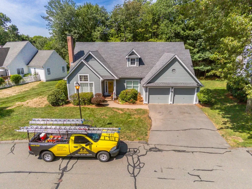 Slide of J.J. Landerman Roofing Company