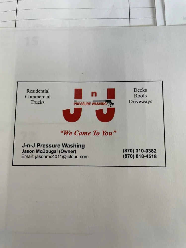 Slide of J&J Power Washing
