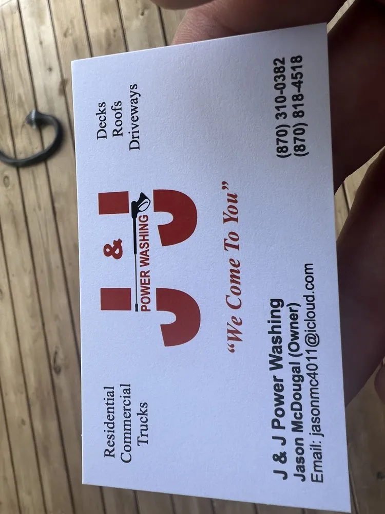 Slide of J&J Power Washing