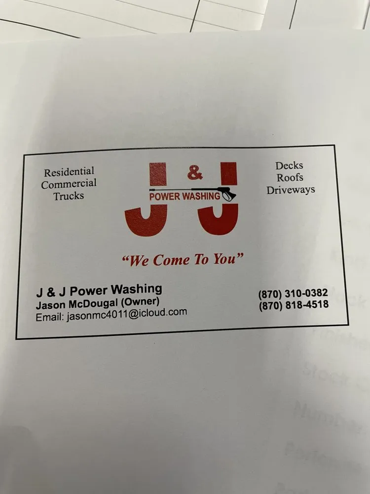 Slide of J&J Power Washing