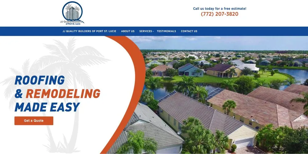 Top-rated roof installation in Port St. Lucie, FL by JJ Quality Builders of Port St. Lucie