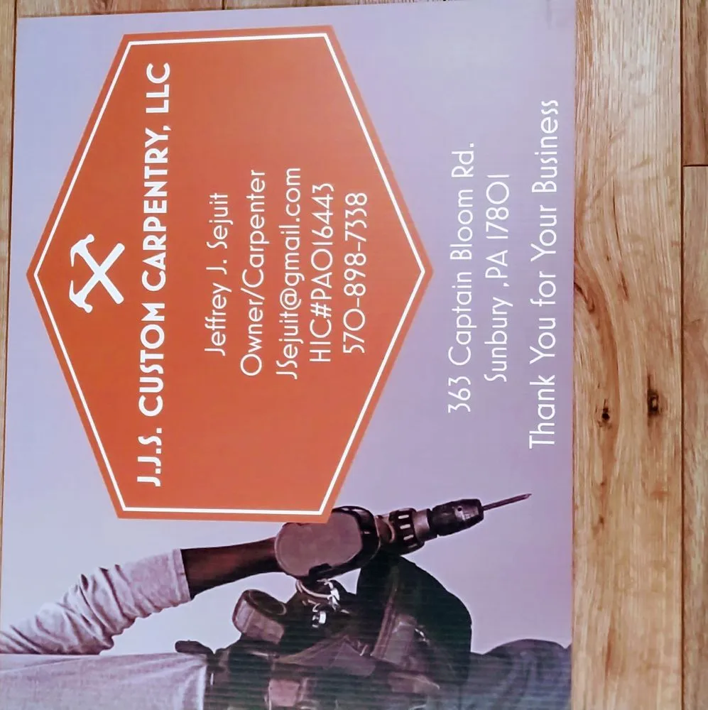Slide of JJS Custom Carpentry