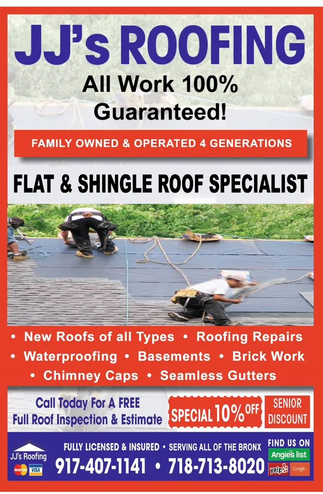 Slide of JJ's Roofing