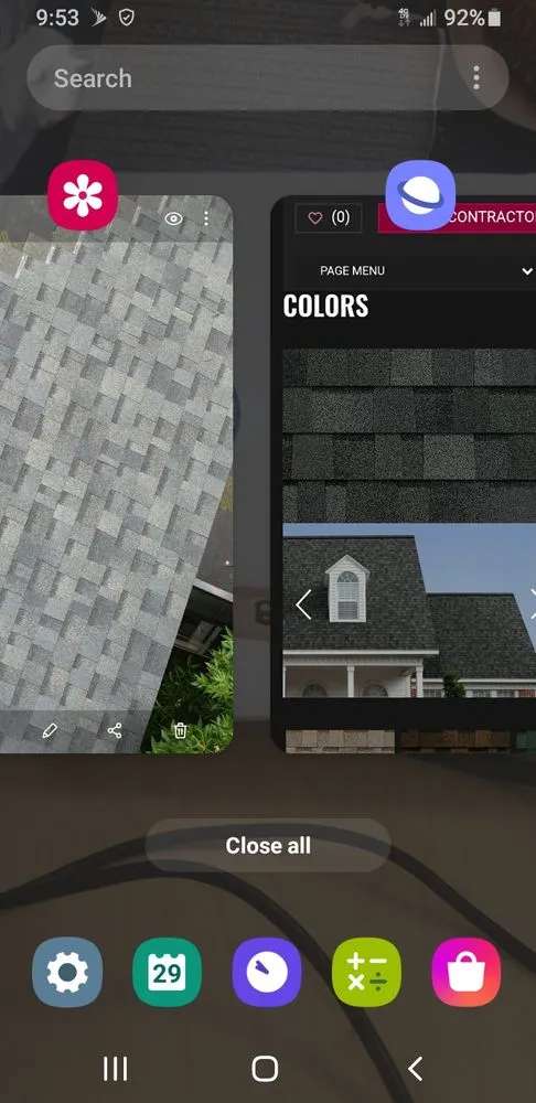 Slide of J&K Roofing