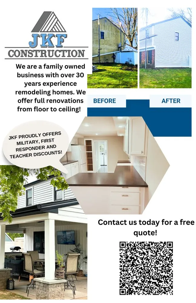 Slide of JKF Construction Services