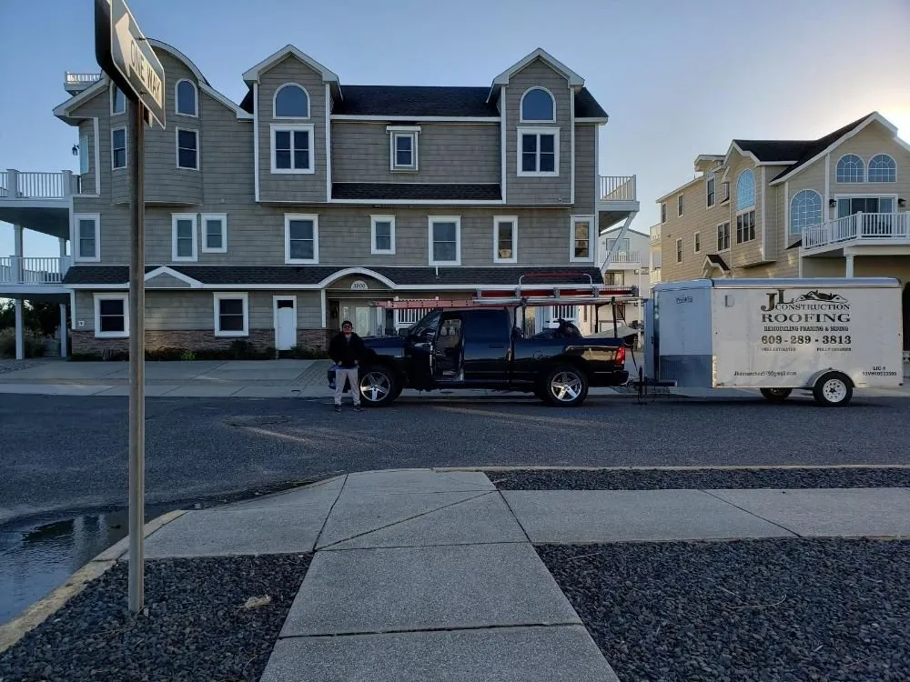 Slide of JL Construction Roofing