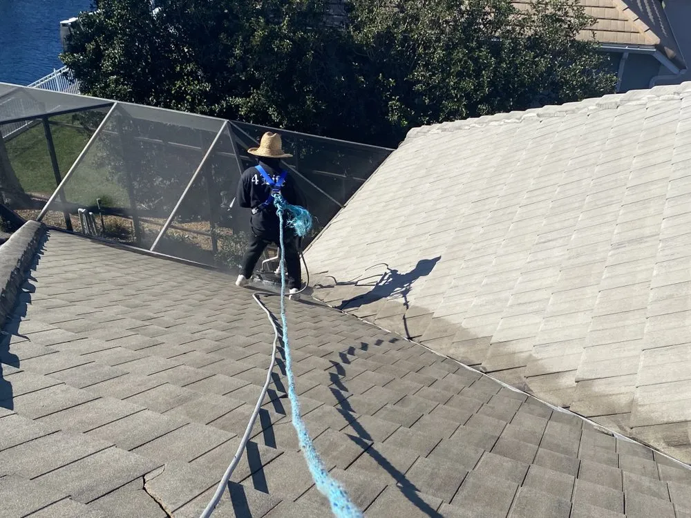 Slide of J&L Pressure Washing