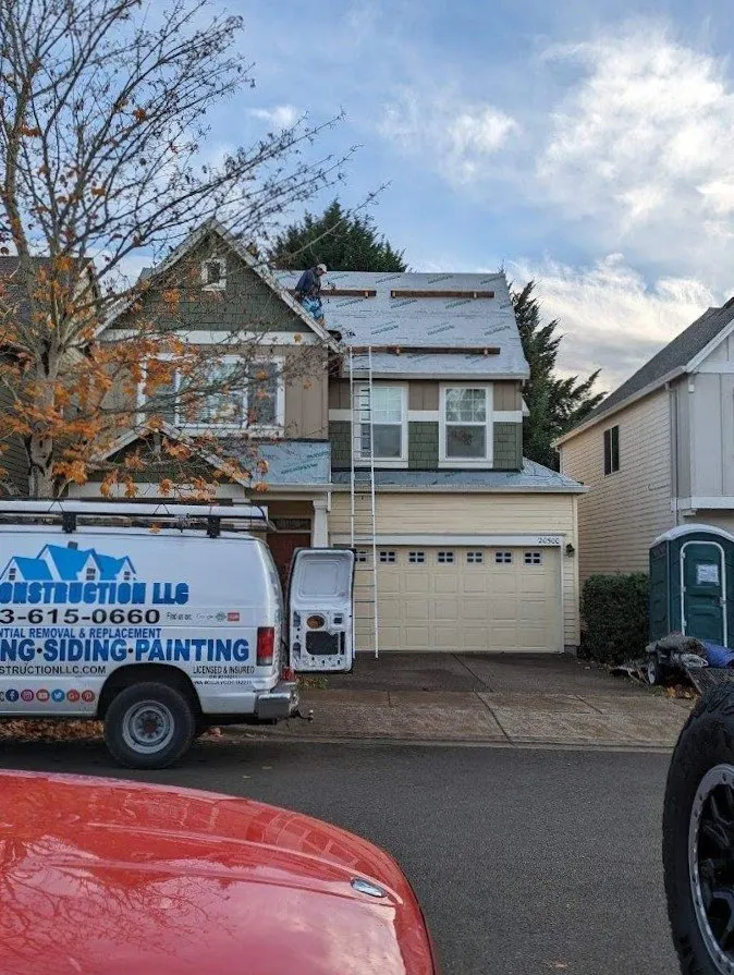 Slide of JLV Construction