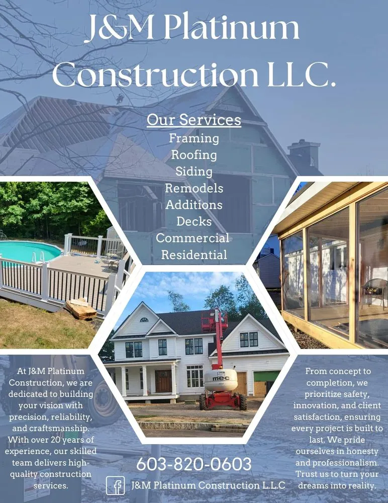 Slide of J&M Platinum Construction