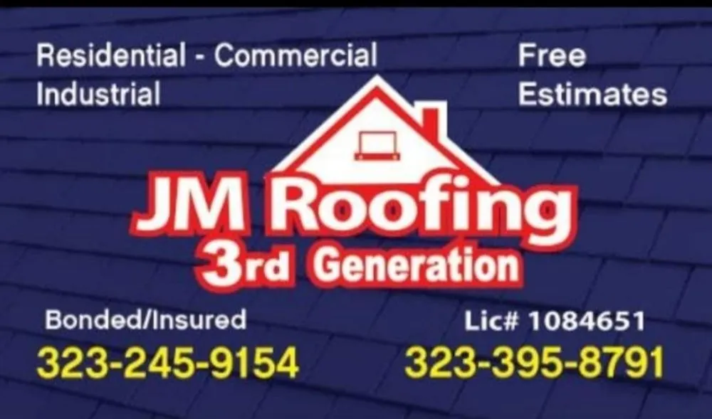 Slide of JM ROOFING 3RD GENERATION