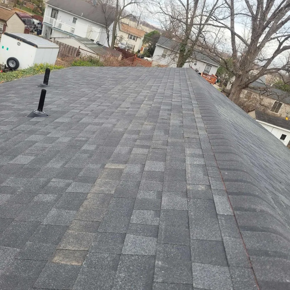 Emergency storm damage roof repair in North Englewood, MD by J&M Roofing And Renovation