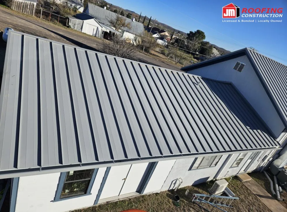 Slide of JM Roofing Construction