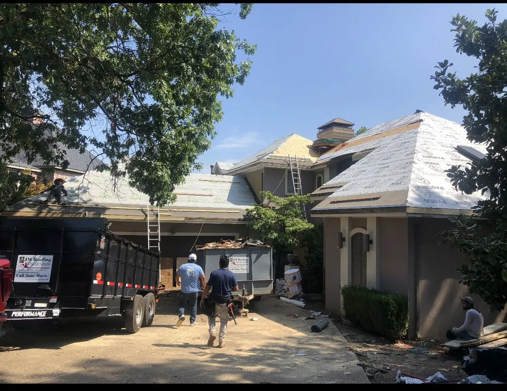 Slide of JM Roofing, Innovations & Construction Plus Corps