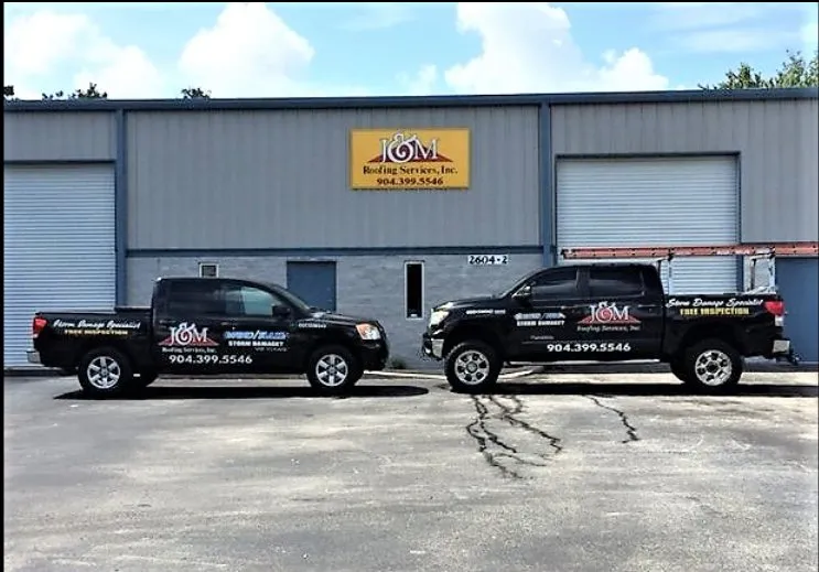 Slide of J&M Roofing Services