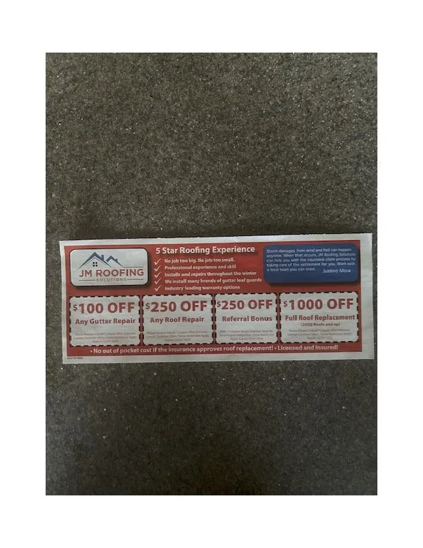 Slide of JM Roofing Solutions
