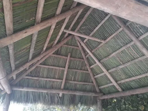 Slide of JM Tiki huts