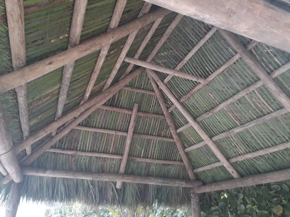 Slide of JM Tiki huts