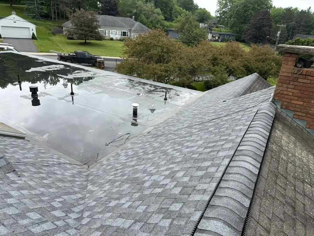 Emergency roof inspection in Mt Vision, NY by JML Construction Roofing Siding and More