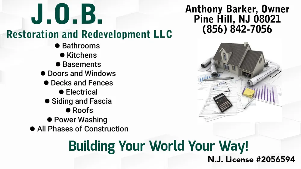 Slide of JOB Restoration & Redevelopment