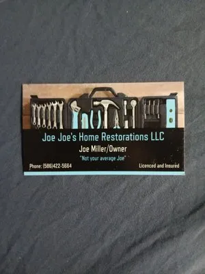 Joe Joe's home restorations Logo
