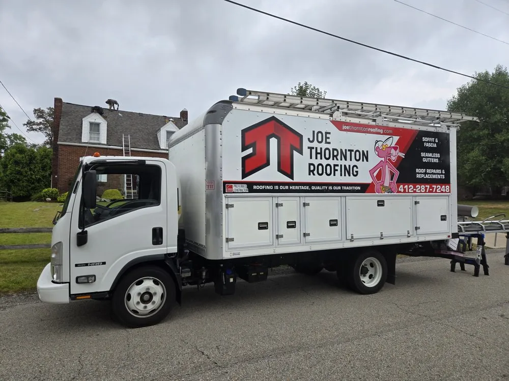 Slide of Joe Thornton Roofing