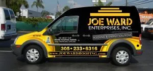Slide of Joe Ward Roofing