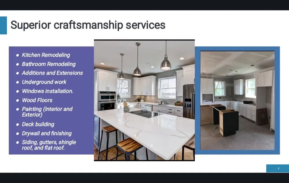 Slide of Joel Painting Restoration & Remodeling