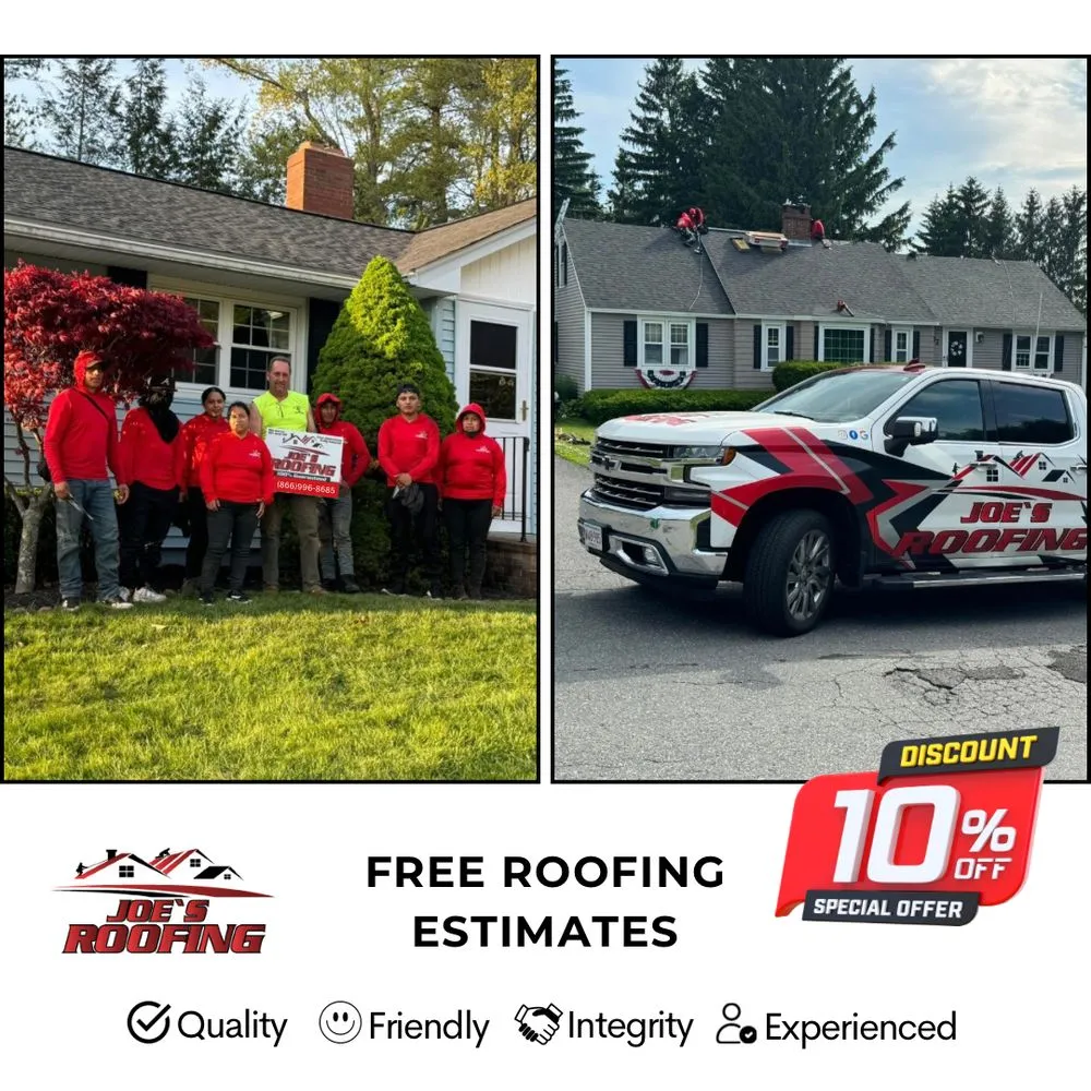 Slide of Joe's Roofing Lowell