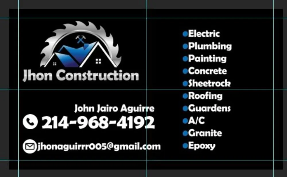 Slide of John Construction