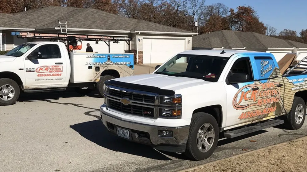 Slide of John Cotten Roofing