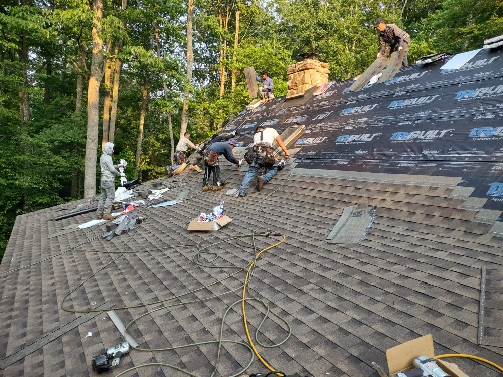 Reliable roof replacement same-day service in Finksburg, MD by John E Zentz & Sons