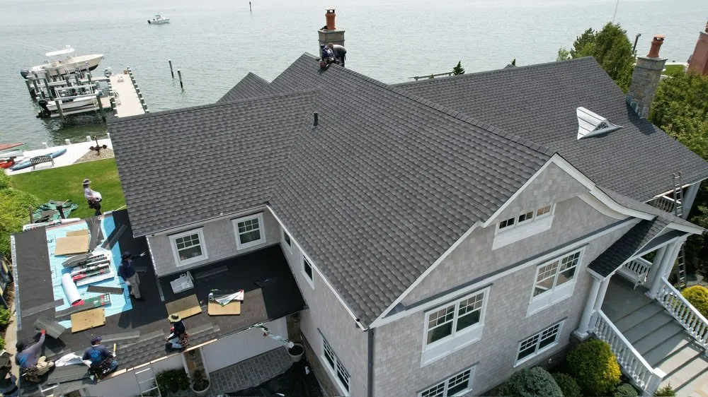 Slide of John Goess Roofing