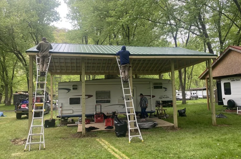 Slide of John Pleger Roofing