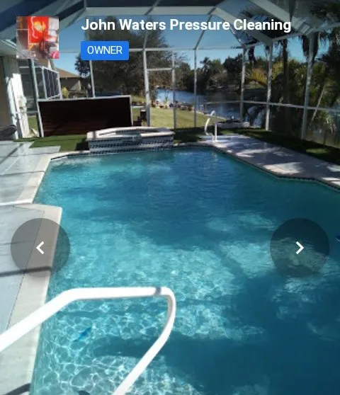 Slide of John Waters Pressure Cleaning