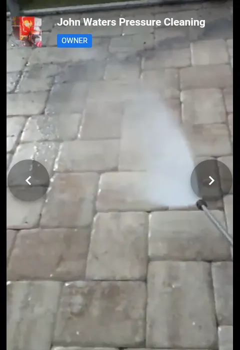 Slide of John Waters Pressure Cleaning