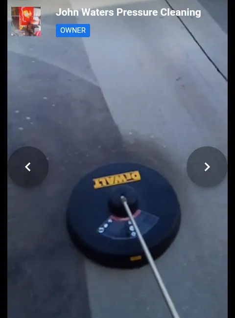 Slide of John Waters Pressure Cleaning