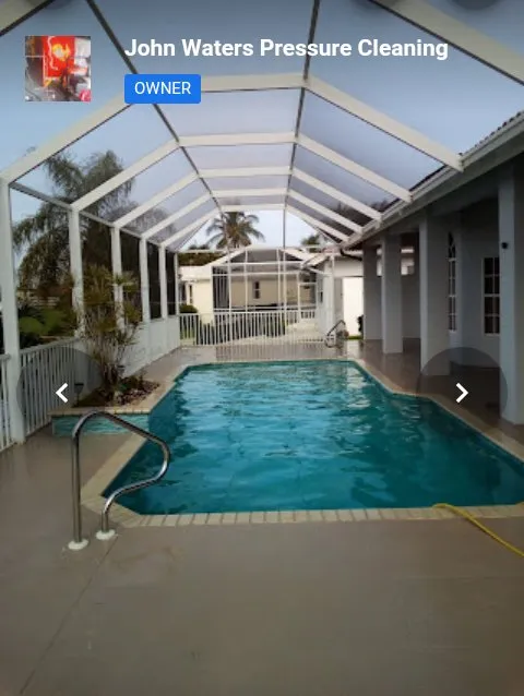 Slide of John Waters Pressure Cleaning