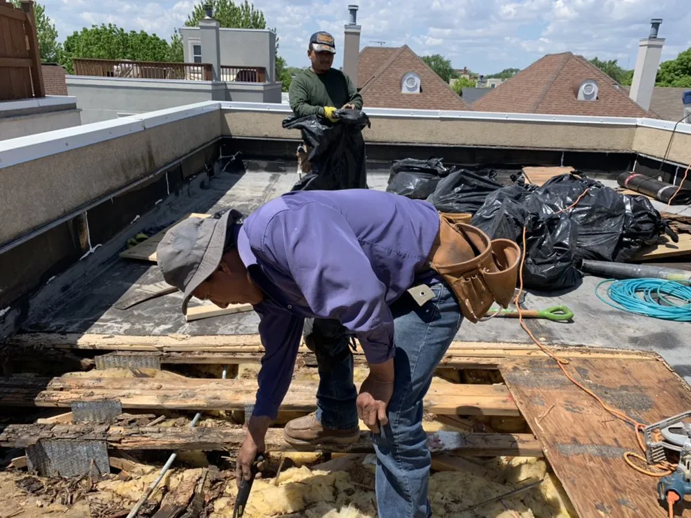 Slide of John's Masonry Roofing & Construction