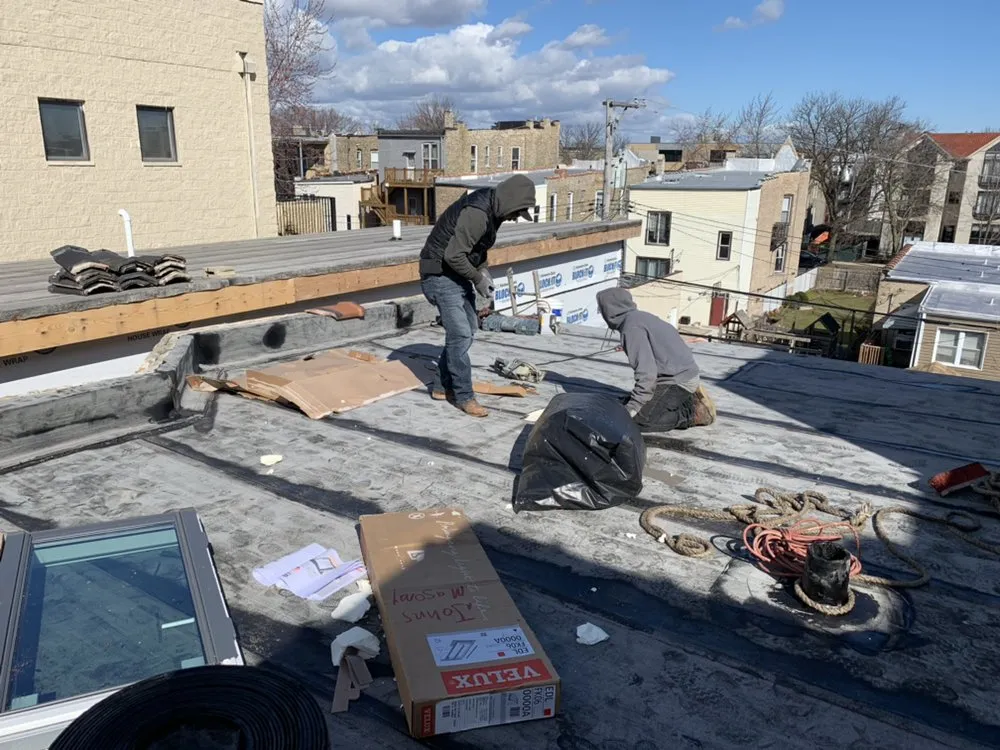 Slide of John's Masonry Roofing & Construction