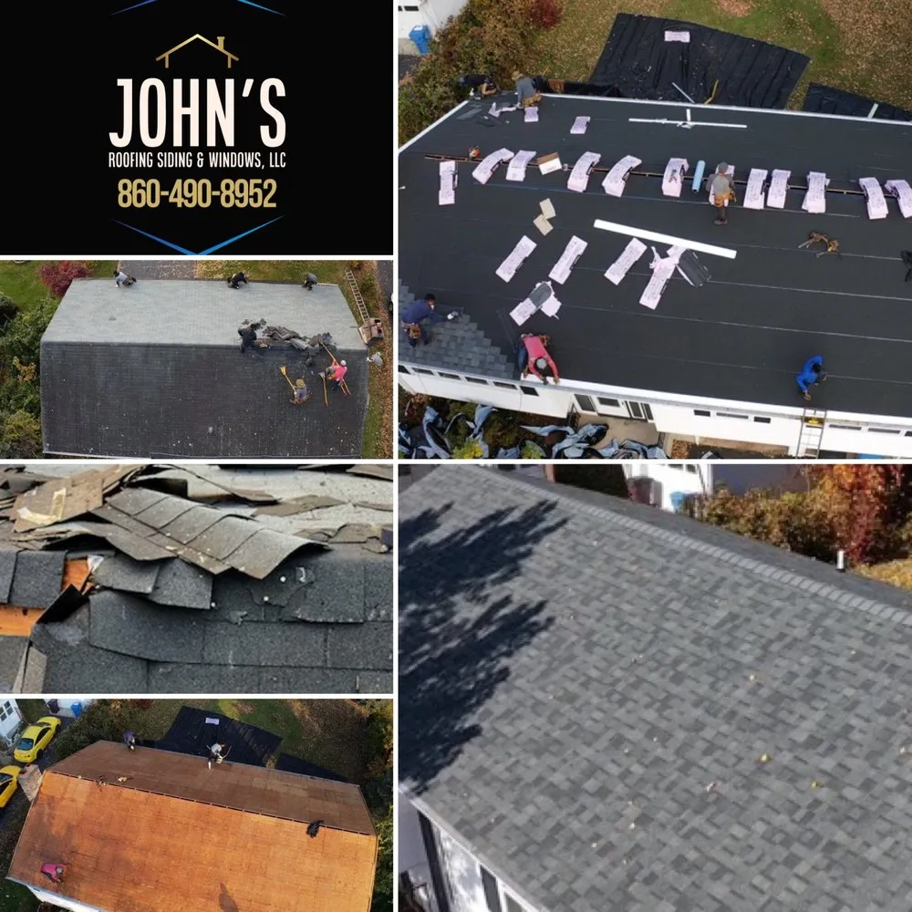 Slide of John's Roofing Siding & Windows