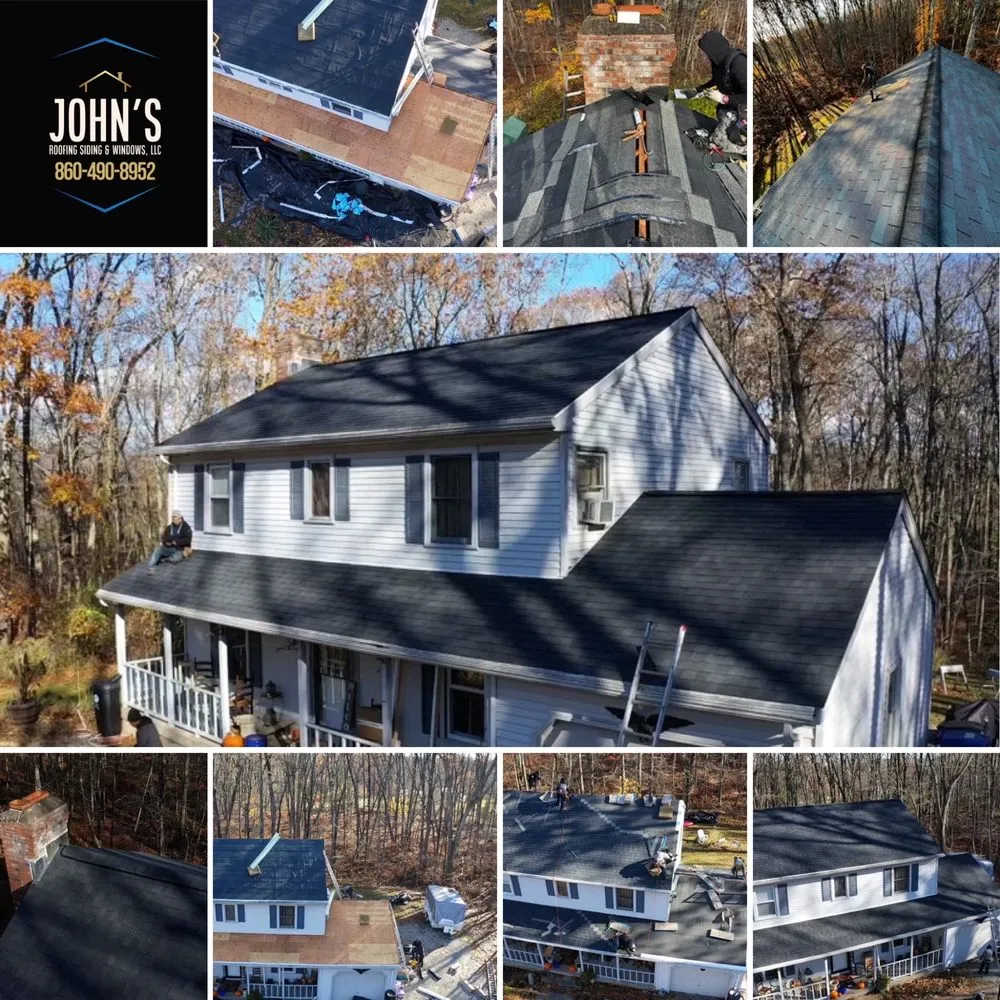 Slide of John's Roofing Siding & Windows