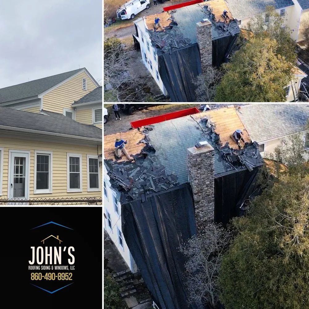 Slide of John's Roofing Siding & Windows