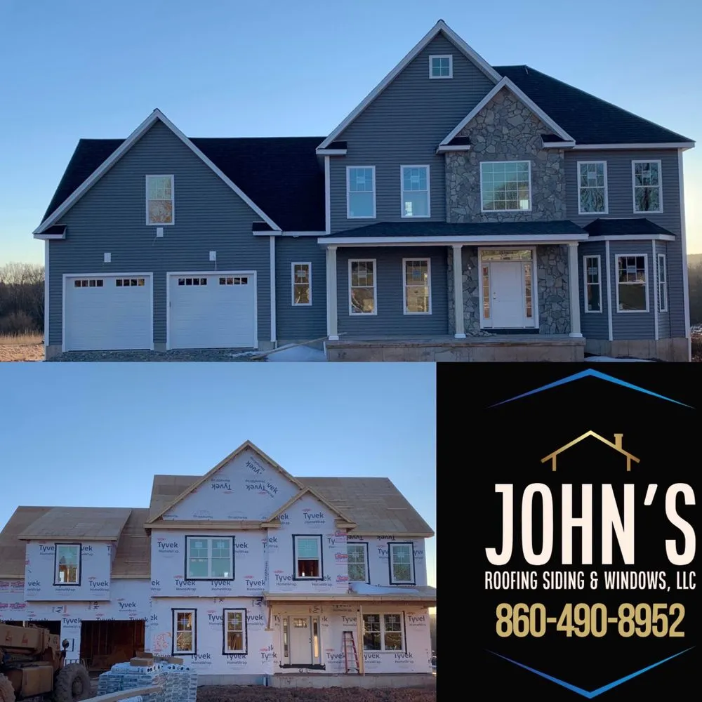 Slide of John's Roofing Siding & Windows