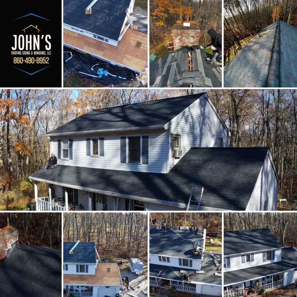 Slide of John's Roofing Siding & Windows