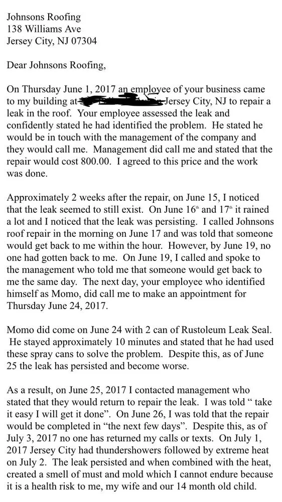 Slide of Johnson Affordable Quality Roofing